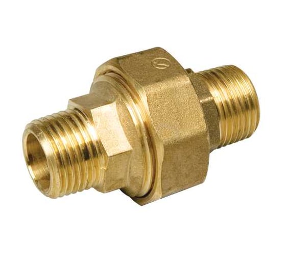 Соединение разъемное прямое BYR PEX MM 1/2, 150 шт 4371-150