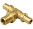 ПРЕСС Тройник редукционный BYR PEX 25 (3.5) x 16 (2.2) x 20 (2.8) (10 шт) 5717-10 1