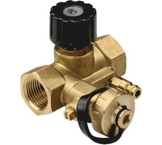 Клапан балансировочный Aquasfera латунный, DN50, PN16, муфтовый, Kvs 16 2014-06 022-8017