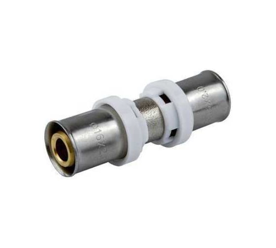 Муфта прессовая Aquasfera для металлопластиковой трубы, латунная, DN32 8003-04 130-0670