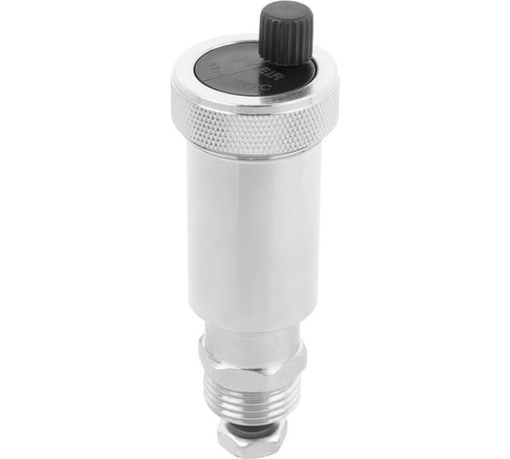Автоматический воздухоотводчик ViEiR 1/2″ с обратным клапаном хромированный для радиаторных систем PF504