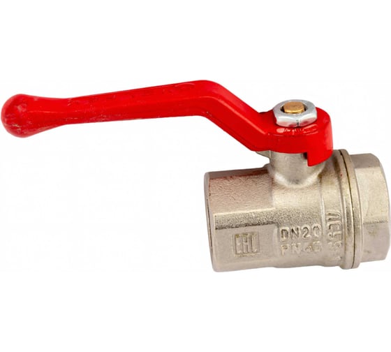 Шаровой кран VALFEX PREMIUM для воды, 3/4" ВР/ВР, рычаг VF.214.NR1.034.PREMIUM