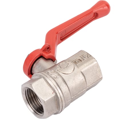 Шаровой кран VALFEX PREMIUM для воды, 1/2" ВР/ВР, рычаг VF.214.NR1.012.PREMIUM