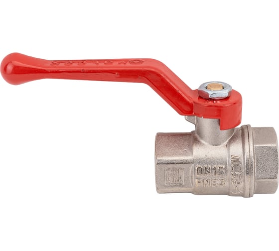 Шаровой кран VALFEX PREMIUM для воды, 1/2" ВР/ВР, рычаг VF.214.NR1.012.PREMIUM