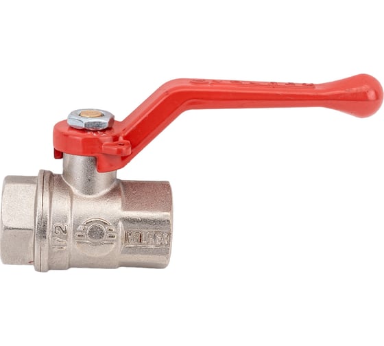 Шаровой кран VALFEX PREMIUM для воды, 1/2" ВР/ВР, рычаг VF.214.NR1.012.PREMIUM