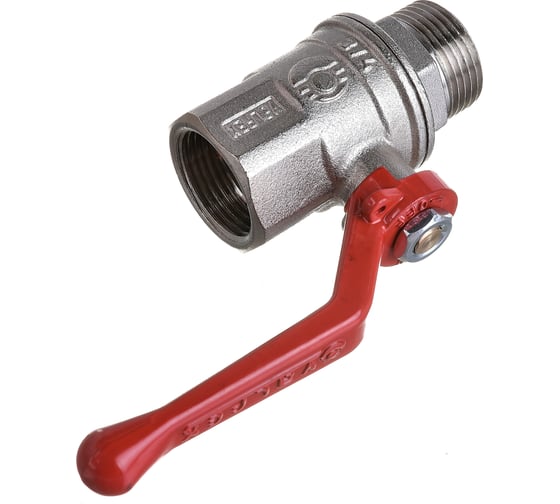 Шаровой кран VALFEX PREMIUM для воды, 3/4" ВР/НР, рычаг VF.215.NR1.034.PREMIUM