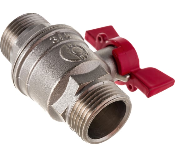 Шаровой кран VALFEX PREMIUM для воды, 3/4" НР/НР, бабочка VF.219.NB1.034.PREMIUM