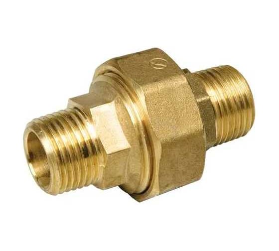 Соединение разъемное прямое BYR PEX MM 3/4", наружная/наружная резьба, 10 шт. 4372-10