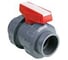 Кран шаровой PIMTAS ПВХ 40 под клей, PTFE/EPDM, Турция 205 00 040 2 ТСК0004П 1