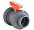Кран шаровой PIMTAS ПВХ 50 под клей, PTFE/EPDM, Турция 205 00 050 2 ТСК0005П 1
