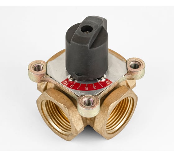 Четырёхходовой поворотный смесительный клапан 3/4" PROFACTOR PF RVM 390.20