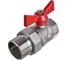 Кран шаровой KROMWELL Grand с американкой (ручка-бабочка) 1 1/4" ВР-НР EU.YT1287060 114_k 1