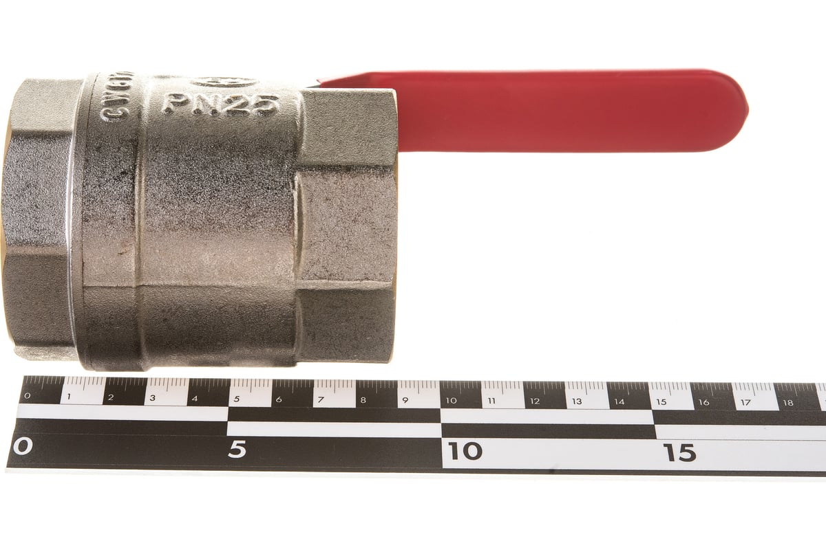 Шаровой кран EUROS (ручка - усиленный рычаг) 2\" внутренняя - внутренняя ...