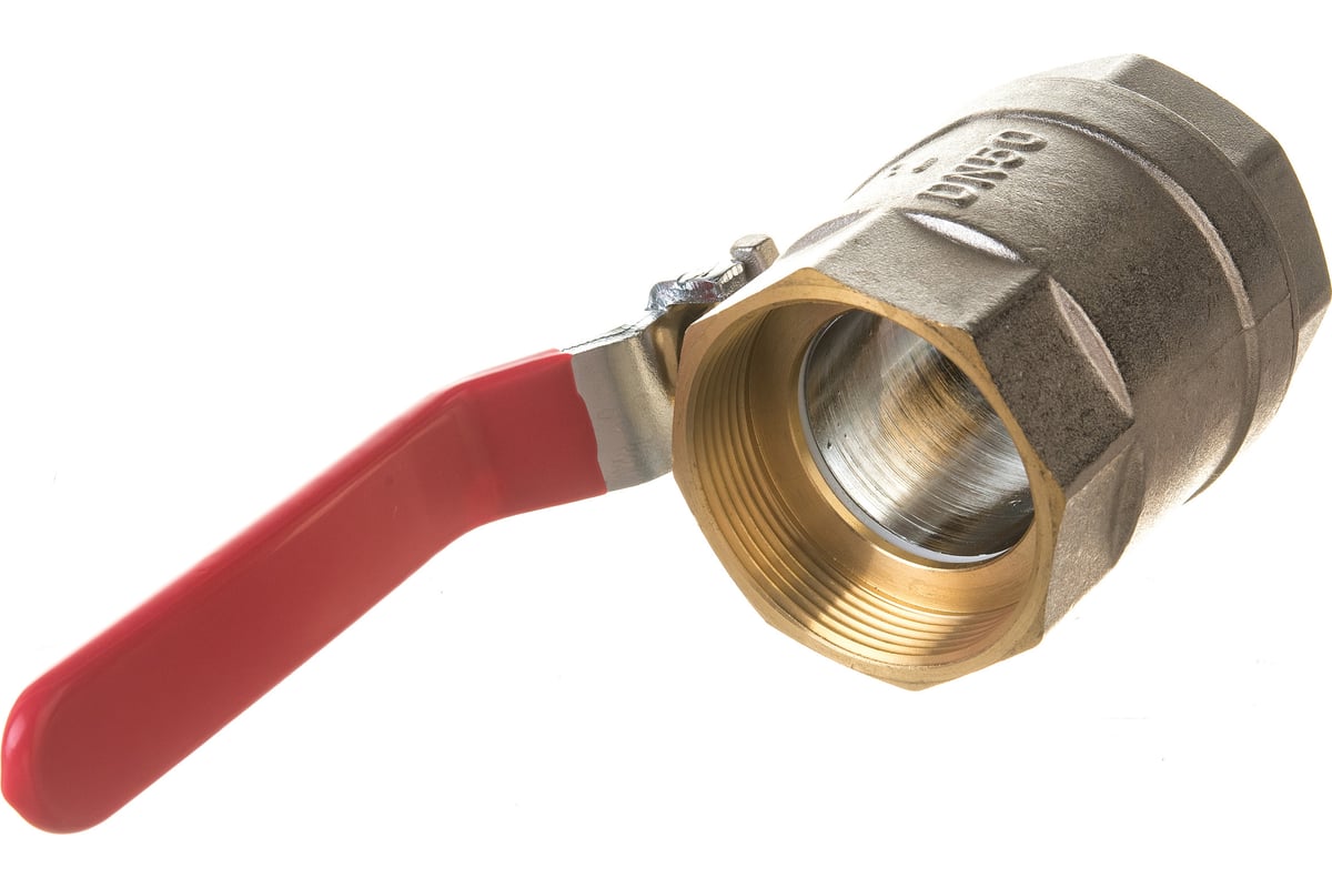Шаровой кран EUROS (ручка - усиленный рычаг) 2\" внутренняя - внутренняя ...
