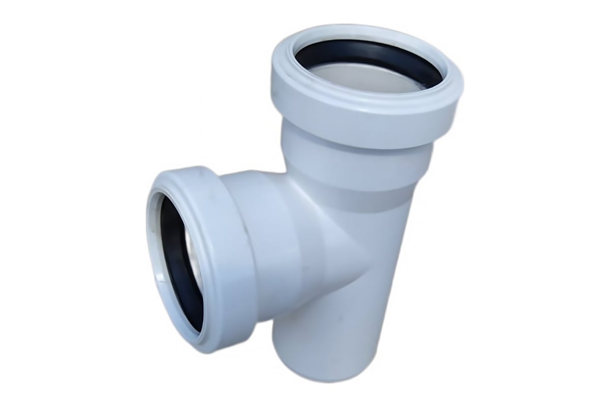 Тройник ХЕМКОР НПВХ, 110x110, 87 градусов ВК ШУМЭКС 2391065 - выгодная ...