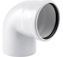 Отвод ХЕМКОР НПВХ, 110 мм, 87 градусов ВК ШУМЭКС 2391057 46587