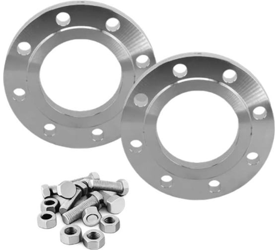 КОФ плоский с зеркалом NEWKEY ГОСТ 33259, для фланцевого соединения, DN40, PN16, AISI304, крепеж А2-70 NK-KOF-F40/4