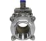 Кран шаровый NEWKEY муфтовый под привод, нержавеющий, 3PC, AISI304, DN100, CF8, PN25 NK-BMTp100/4 2