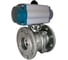 Кран шаровый NEWKEY фланцевый, 2PC, AISI304, DN80, с односторонним пневмоприводом AT105S NK-BFtp80/4*AT105S 1