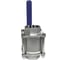 Кран шаровый NEWKEY муфтовый под привод, нержавеющий, 3PC, AISI316, DN100, CF8M, PN25 NK-BMTp100/6 2