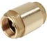 Клапан обратный дисковый Giacomini 1/2", полимерный затвор, нехромированный, 5-95 °C, кратковременно 110 °C R60Y003 1