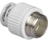 Муфта комбинированная PPR 25x1" НР TEBO T-ППР.Мк.НР.25.1.Б.РФ 1