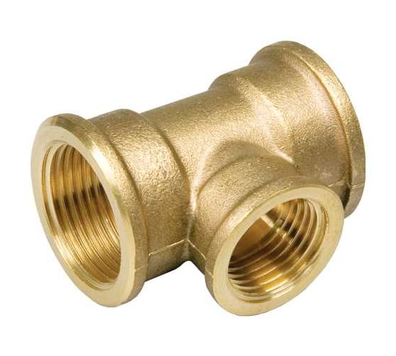 Тройник редукционный с внутренней резьбой BYR PEX 1х1/2х1 (140 шт) 4973-140