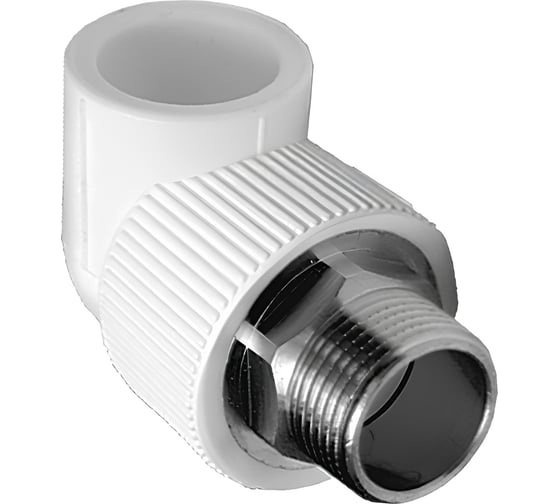 Угольник комбинированный TEBO PPR 32x1" НР под ключ 015030708