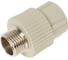 Муфта комбинированная TEBO PPR 32x1" НР серый 031023609 1