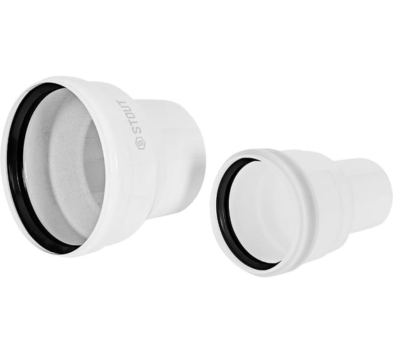 Адаптер соединительный STOUT SCR-8012-000001 конденсационный переход с D60(п)/10 PEE9H4MMBH4RTG