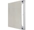 Люк ревизионный скрытого монтажа алюминиевый EVECS D Ceramo Optimum 500x600 мм, петля D5060 Ceramo Optimum 1