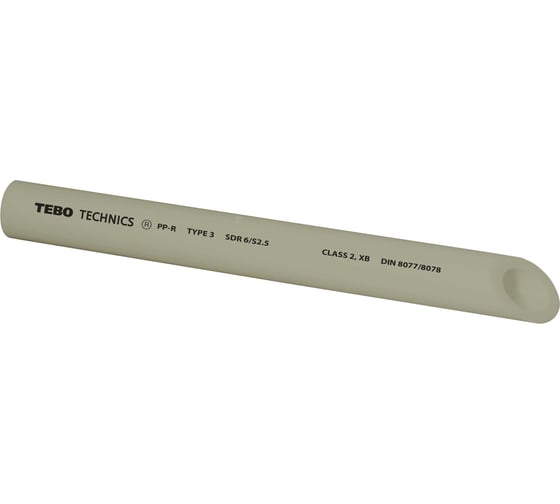 Труба TEBO R--TB-Gr 110 SDR6 (серый цв.) 031010210