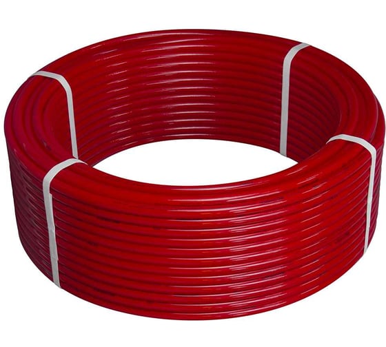 Труба TEBO PE-X/EVOH 16x2.0 мм (буxта 50 м) красная T-PE-X.Ox.16-2.0.К.50.RU