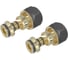 Соединители евроконус VIVALDO 3/4x16 мм (2 шт.) (антрацит) EC16-AT 1