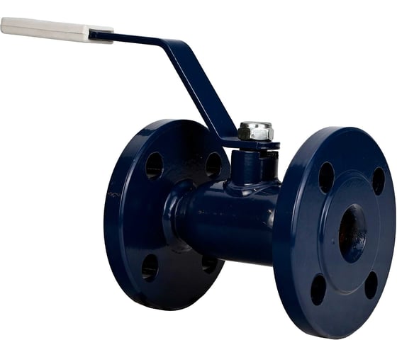 Кран шаровой DN.ru 20-304-PTFE-F-H Ду80 Ру16 стандартнопроходной, двухходовой, ручка-рычаг D160-90488