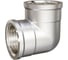 Угол LD Pride 90 гр DN25 (1) ВР/ВР латунь никель в упаковке LD.67.582.25 1