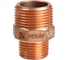 Ниппель резьбовой РЕХАУ AURLINE 3/4x1/2, НН, редукционный, красная бронза RX+ 18732541001 1