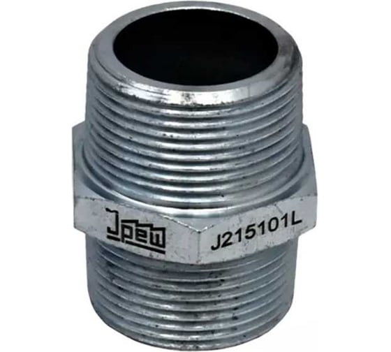 Ниппель шестигранный JPEW 1-1/4'' (BSP-BSP) J215101L