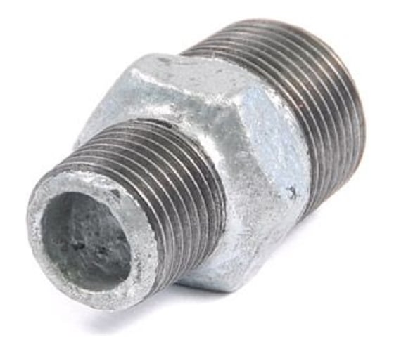 Ниппель переходной SG SDH НР 2х1-1/4 (оцинков.), 245 НР 2х1-1/4