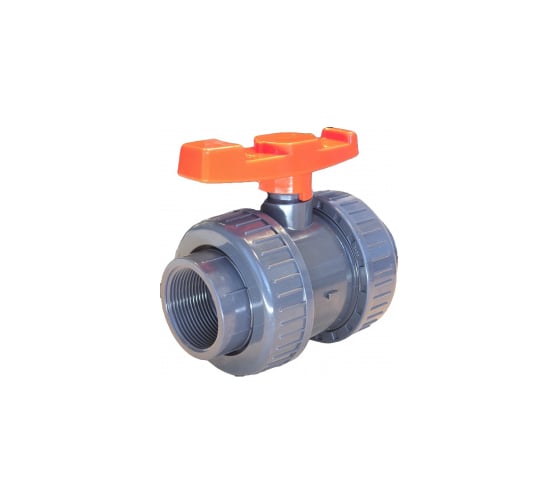 Кран шаровой ERA ПВХ110 под клей, PTFE/EPDM, , Китай UTB04 ХСК0009