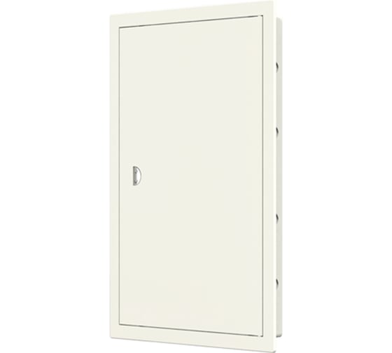 Люк ревизионный ERA ЛР, фланец 196x296, ручка, 218x318, пластик, ivory EVECS Л2030Р Ivory