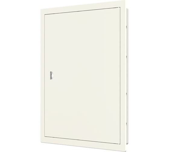 Люк ревизионный ERA ЛР, фланец 246x296, ручка, 268x318, пластик, ivory EVECS Л2530Р Ivory