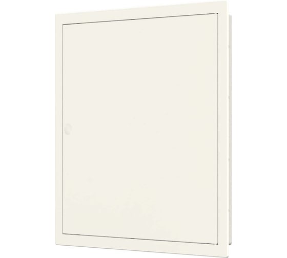 Люк ревизионный ERA ЛР, фланец 296x296, ручка, 318x318, пластик, ivory EVECS Л3030Р Ivory