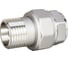 Сгон разъемный (американка) LD Pride DN25 (1), ВР/НР, латунь, никель, в упаковке LD.67.590.25 1
