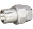 Сгон разъемный (американка) LD Pride DN32 (1 1/4), ВР/НР, латунь, никель, в упаковке LD.67.590.32 1