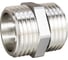 Ниппель прямой LD Pride DN50 (2), НР/НР, латунь, никель, в упаковке LD.67.571.50 1