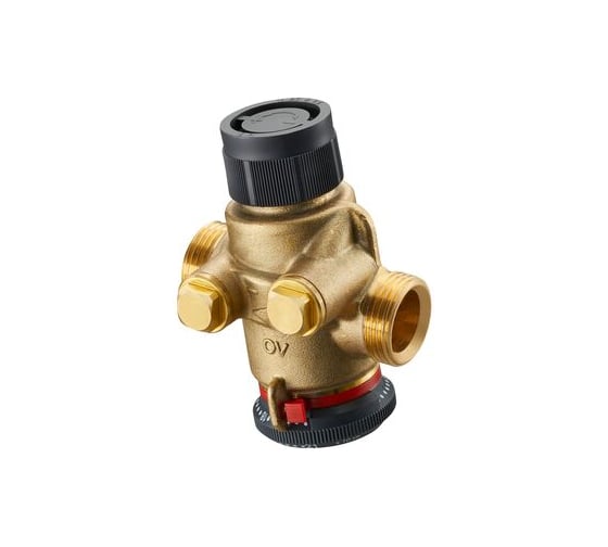 Вентиль OVENTROP Cocon QTZ DN 25 PN 25, НР-ВР заглушки, 400-2500 л/ч 1143608