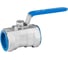 Кран шаровый муфтовый Reon RSV42 Ду20 (PN40, Тmax=200С, корпус нержавеющая сталь) 020RSV42 1