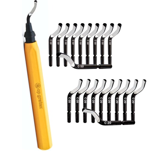 Фаскосниматель cp gratex 3,2мм Type-MC HEX12,7мм 21пр 31621