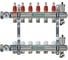Коллекторная группа Comisa 1- 5вых. (Италия) с расходомерами (межос. 20см) CL068100503N 8810143 1